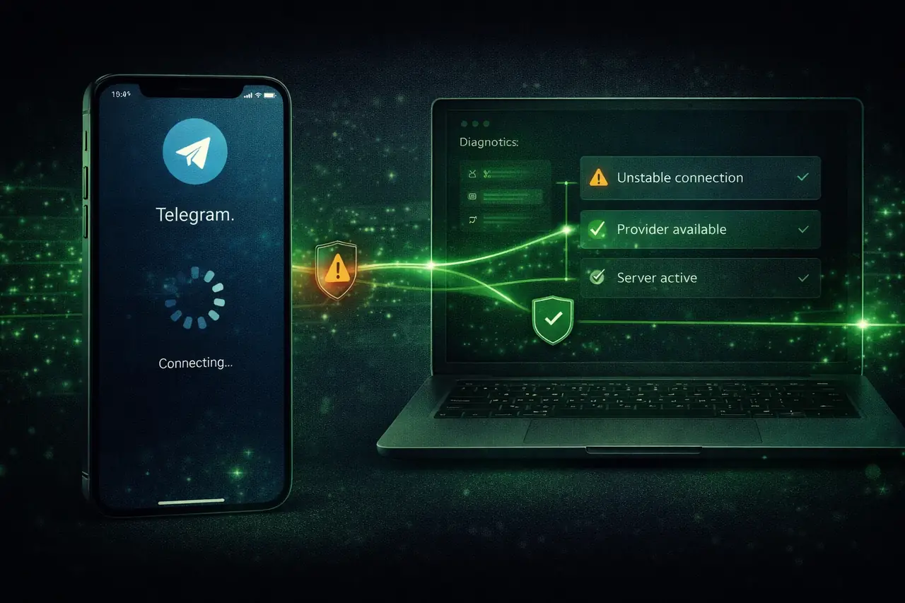 Что делать, если Telegram не грузится на телефоне или компьютере