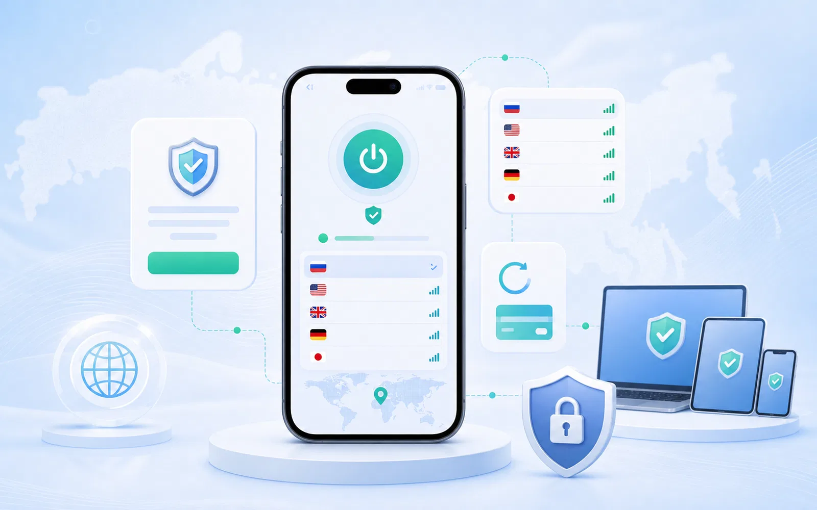 Пошаговое подключение VPN на iPhone через Happ