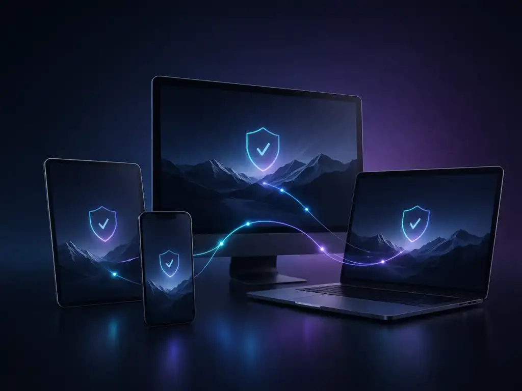 Одна подписка BratokVPN для телефона, ноутбука, планшета и ТВ
